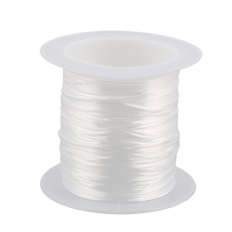  Paxcoo 1mm Elastic Bracelet String Cord Stretch Bead Cord for Jewelry  Making and Bracelet Making White