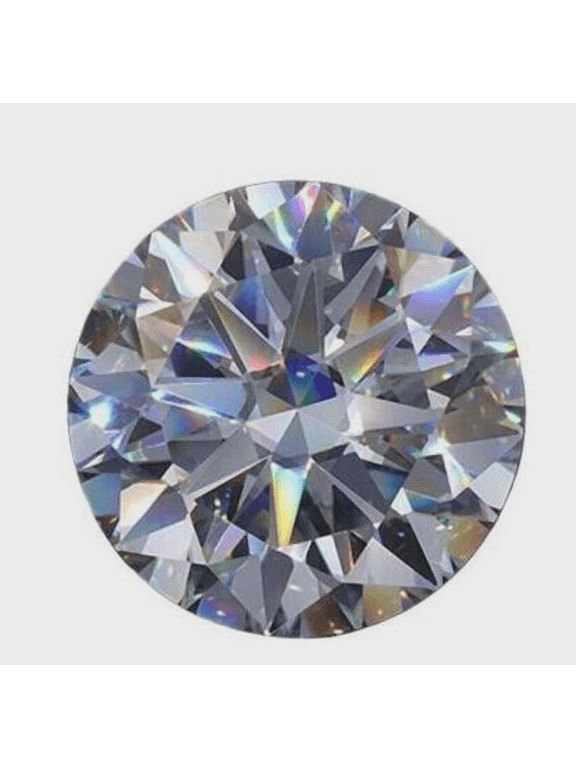 1mm Round Brilliant Cut Moissanite Loose Stone D Color VVS1 Clarity White Simulated Diamond Alternative for Engagement Rings & Fine Jewelry Making