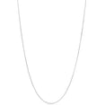 thumbnail image 1 of 1mm Solid .925 Sterling Silver Round Rolo Chain Necklace, 28 inches, 1 of 7