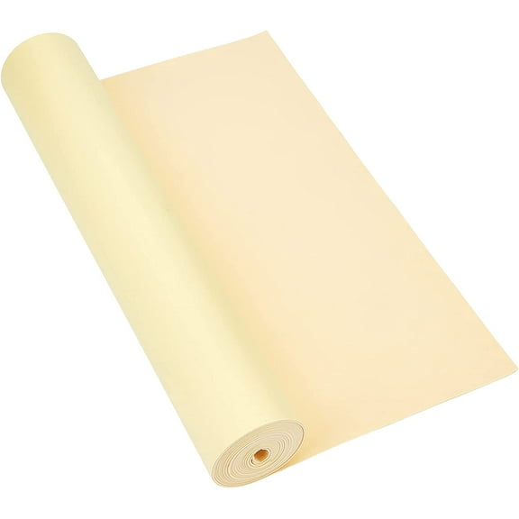 1mm Thick Light Yellow Self-Adhesive EVA Foam Roll 78.7x11.8 Inch for Furniture Protecting Gap Filling Costumes and Other Craft Project colorful