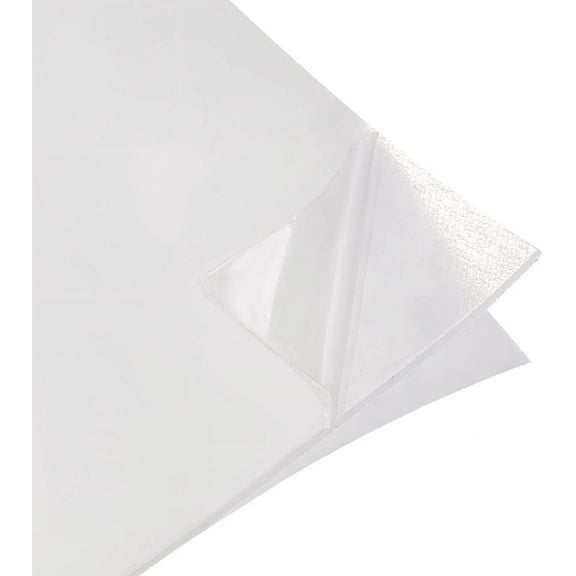 1mm Thick Soft Silicone Rubber Sheet Plate 25x25cm White Adhesive Silicone Sheet for Gaskets DIY Material Supports Leveling Sealing Bumpers Abrasion Flooring
