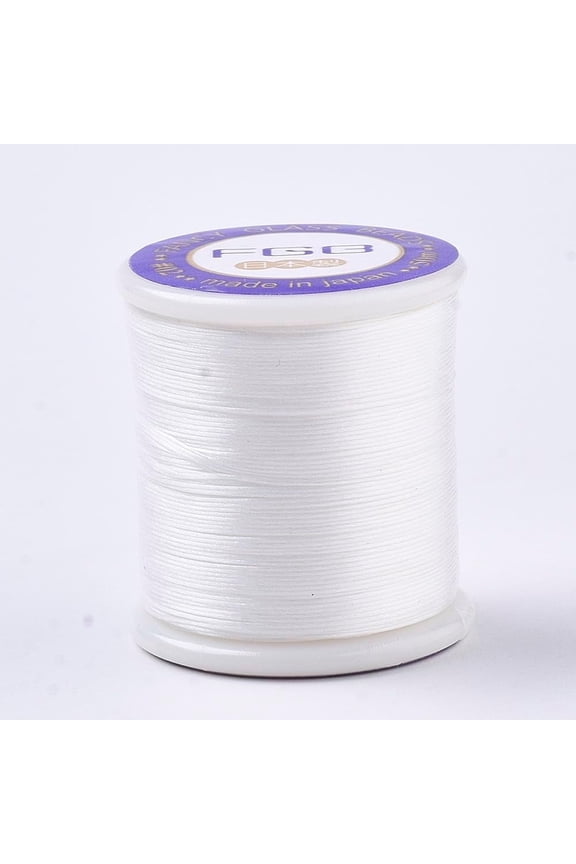 1mm White Nylon String Cord 54 Yards Nylon Satin String Bracelet String Chinese Knotting Cord Beading Thread for Jewelry Making Braided Necklaces Macrame Trim Craft