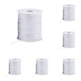 thumbnail image 1 of 1mm Wide Elastic Band Sewing Thread for Shirring, Stretchy Band Durable & Versatile Elastic String for Clothing Jewelry Making and Bracelet Making 50M Per PCS 7/8PCS, 1 of 7