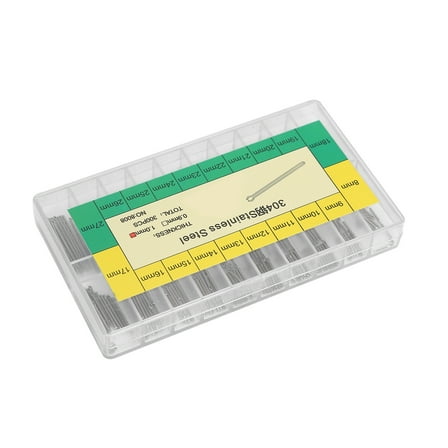 1mm Wristwatch Strap Bracelet Split Pins Stainless Steel Watch Parts Assortment 827mm