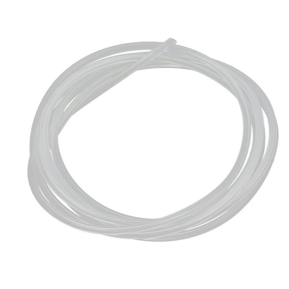 1mm x 2mm High Temp Resistant Flexible Clear Silicone Tube Hose Pipe 1M Length