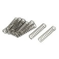thumbnail image 1 of 1mmx10mmx45mm 304 Stainless Steel Compression Springs Silver Tone 10pcs, 1 of 3