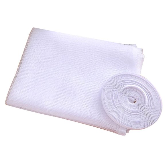 Screen Curtain Window Net Fly for Netting with Tape