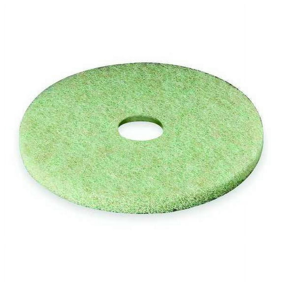 1pack 3M 5000 Preburnishing Pad, 13 In, Green, PK5