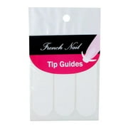 1pack48pc French Manicure Nail Art Tips Form Guide USN Stencil U.S DIY
