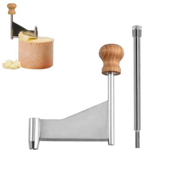 1pack Cheese Curler with Stainless Steel Blade,Manual Cheese Slicer for Chocolate,Handheld Cutter for Home Kitchens,Restaurants,and Cafes(Slicer Only)