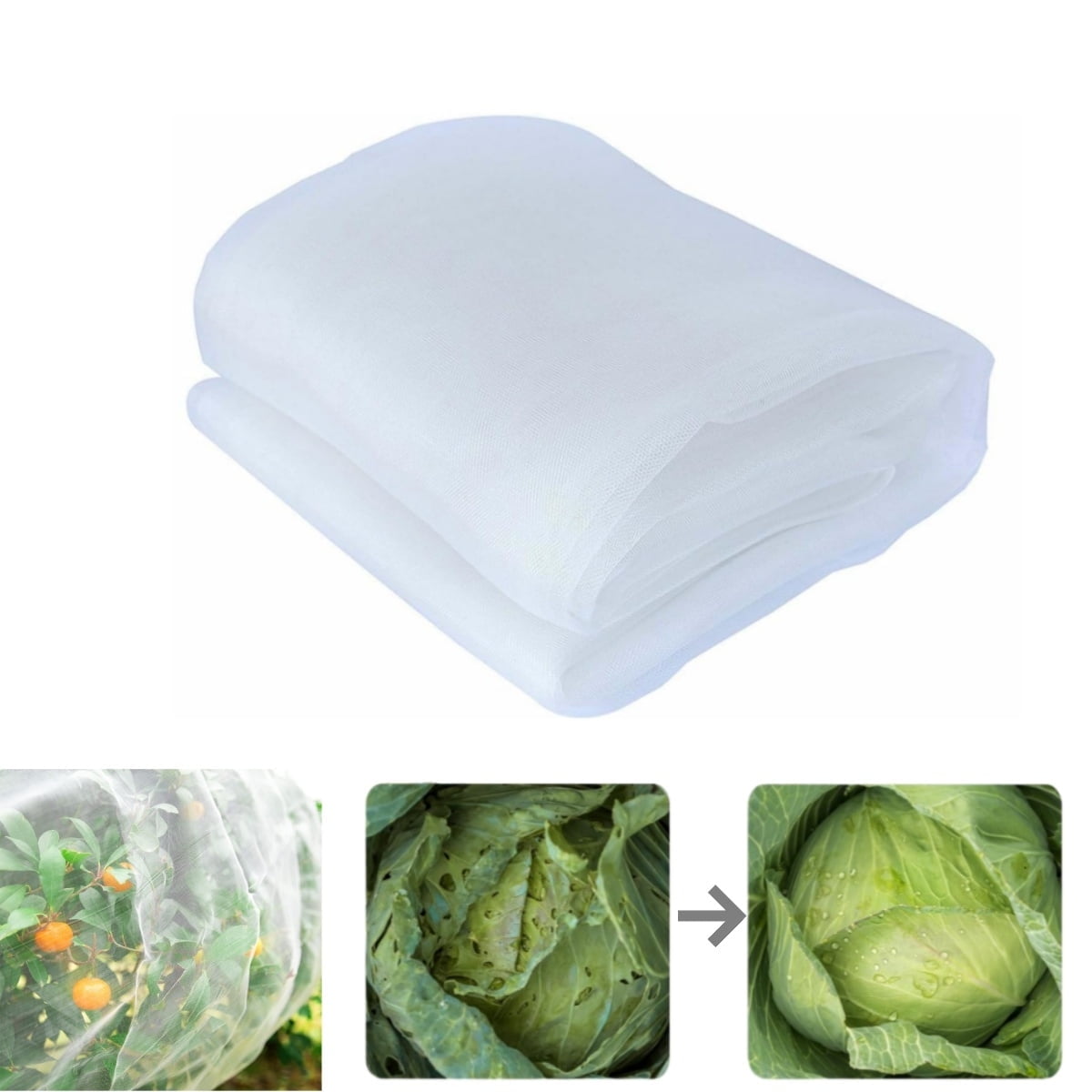 1pack Garden Vegetables Protection Mesh,Netting Plant Covers,Yahome Garden Mesh Netting,Barrier Covers for Plant Vegetables