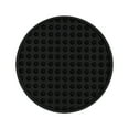 thumbnail image 1 of 1pack Silicone Coasters with Holder,Coasters for Drinks,Beer,Coffee Coasters,Suitable for Kinds Cups,Hot or Cold,Anti-SLI,Non-Stick,Anti-Overflow Tabletop Protection and Decor(Black,3.94x3.94"), 1 of 8