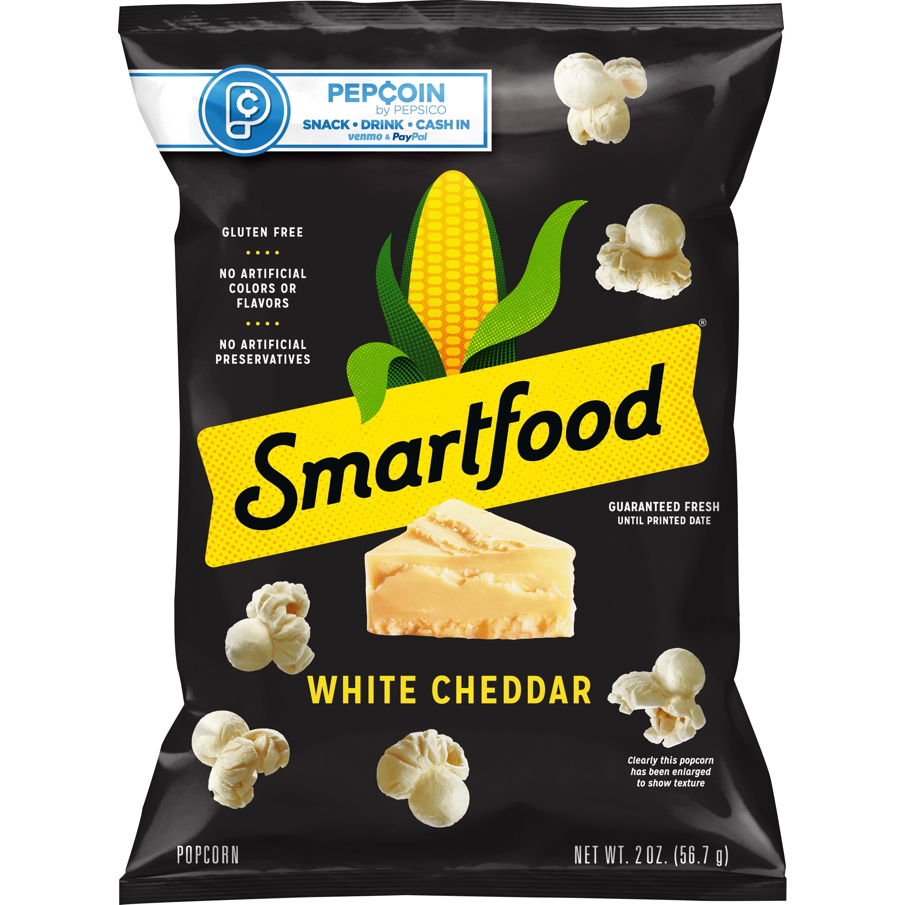 1pack,Smartfood Popcorn White Cheddar Flavored Popcorn