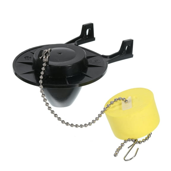 1pack Toilet Flapper Replacement with Chain and Float Rubber Flapper for 2-Inch Flush Valves
