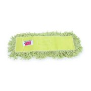 1pack ToughGuy 1TZC3 Cotton/Polyester Dust Mop, Looped, Yellow