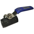 thumbnail image 1 of 1pack ZoroSelect 32H960 1/4" FNPT Carbon Steel Ball Valve Inline, 1 of 1
