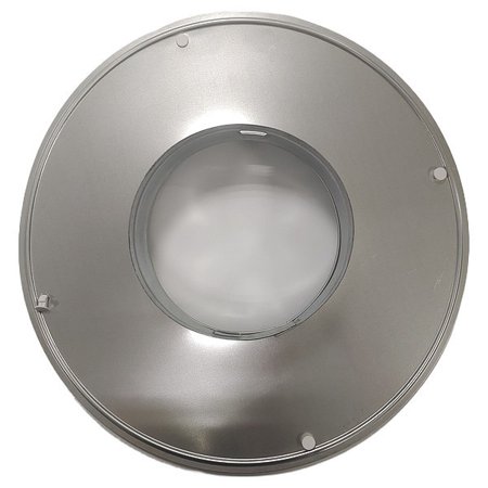 1pack ZoroSelect 4JRN2 Snap On Collar, Round, Galvanized Steel