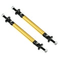 thumbnail image 1 of 1pair 75mm 2.95" Splitter Support Rods Adjustable Front Rear Bumper Lip Splitter Strut Rod Tie Support Bars Gold Tone, 1 of 6