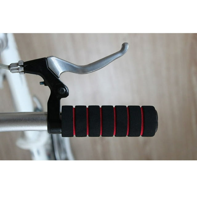 1pair Bike Racing Motorcycle Handle Bar Foam Sponge Grip Cover Non