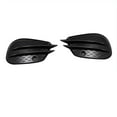thumbnail image 1 of 1pair Front Bumper Knife Fog Lamp Trim Cover For Gle Gls Class W166 X166 2015-2019 Carbon Fiber, 1 of 5