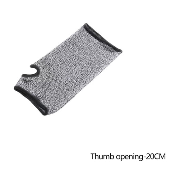 1pair Level 5 HPPE Cut Arm Sleeve Safety Gloves Resistant Anti-Puncture Arm Protection for Construction Automobile Glass Industry ,Easy Wear