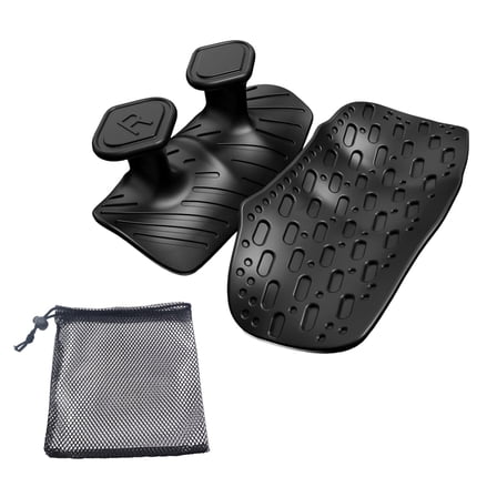 1pair Nonslip Silicones Gym Grip for Weight Lifting Enhances Frictions Ergonomic Hand Protecting