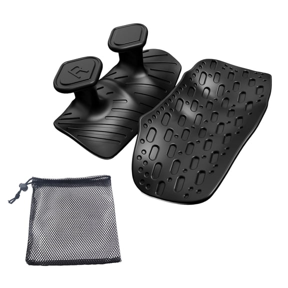 1pair Nonslip Silicones Gym Grip for Weight Lifting Enhances Frictions Ergonomic Hand Protecting