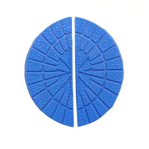 1pair Quality Sneakers Rubber Wear-resistant Shoes Patch Anti-Slip Soles Stickers Outsole Sole Protectors Anti-Slip Heel Pads Shoe Stickers BLUE