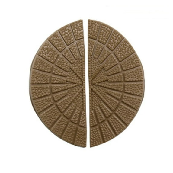 1pair Quality Sneakers Rubber Wear-resistant Shoes Patch Anti-Slip Soles Stickers Outsole Sole Protectors Anti-Slip Heel Pads Shoe Stickers CAMEL