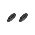 1pair Replacement Plastic Stud Luggage Feet Pads For Luggage Bags