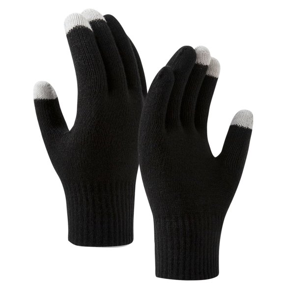 1pair Touchscreens Gloves Unisex Thermals Gloves Sports Outdoor Breathable Mittens for Men and Women