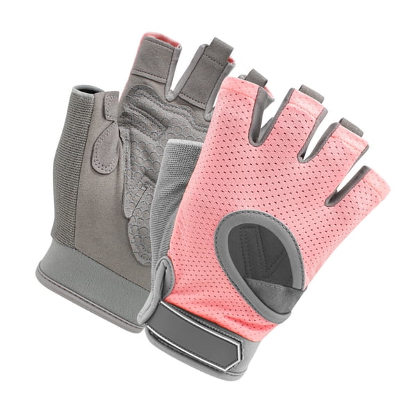 1pair Versatiles Athletic Gloves Antiskid Mittens Weightlifting Wristband Gloves for Weightlifters and Cyclists