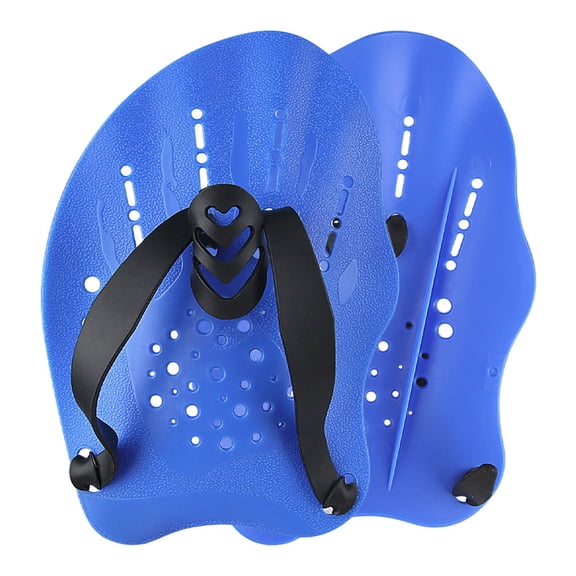 1pair Youth Swimming Webbed Gloves Hand Webbed Gloves Pad Flippers Swimming for Improving Speeds Control