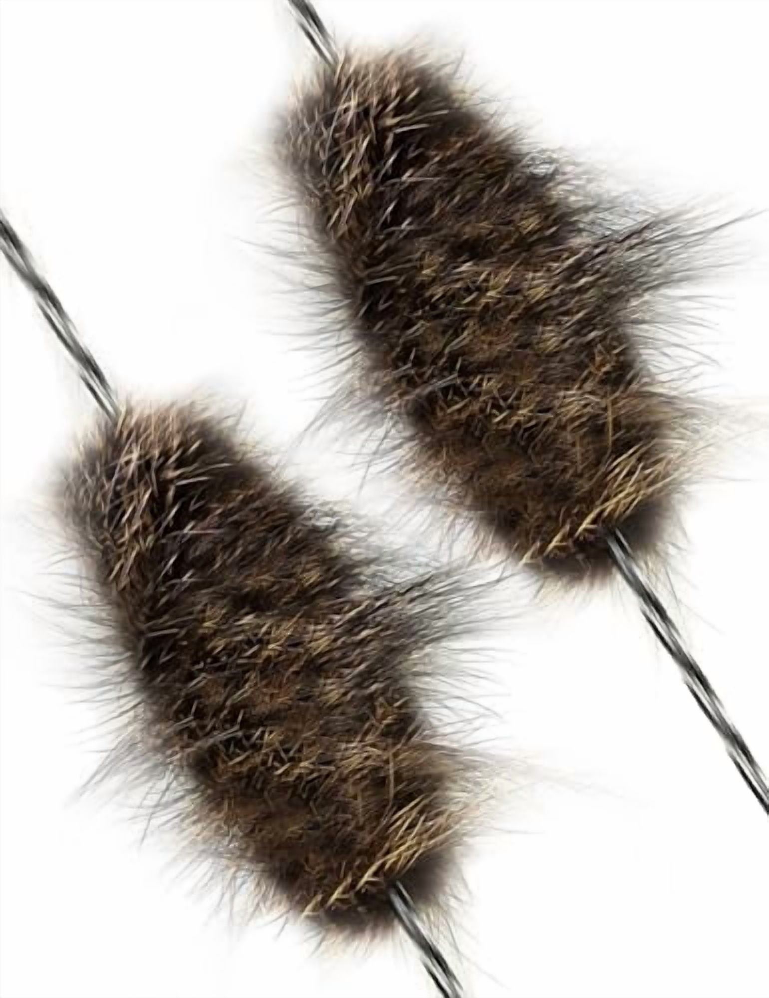 Lot De 5 Paires De Silencieux Pour Corde D'arc En Poil De Lapin - Pour Arc Recourbé