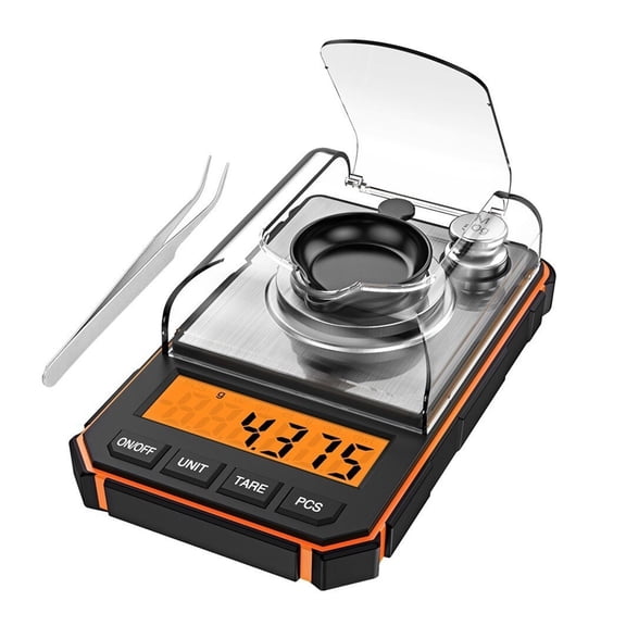 1pc 0.001g Professional Jewelry Scale, 50g Electronic Display Precision Mini Pocket Digital Millig Scales