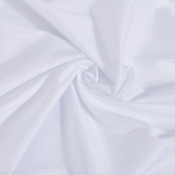 1pc 1.5 x 1M White Photography Background Backdrop Polyester Foldable Washable Glossy Fabric Cloth Curtain Drapes Collapsible Screen Photo Props for Photoshoot Television Video Recording White