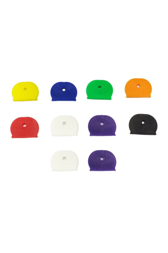 1pc/10pcs Randomly Colored Key Accessories Easily Identify Your Keys with Elastic Covers