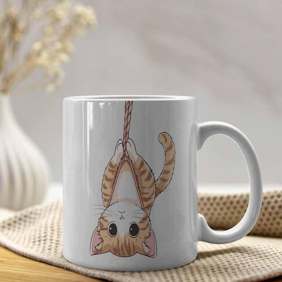1pc 11oz Coffee Mug Upside Down Hanging Art Reusable A Great Choice Mother s Day Father s Day Easter Halloween Thanksgiving Christmas Home Use