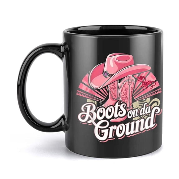 1pc 11oz Cowboy Boots Coffee Mug From Mom Ceramic Coffee Cups Cups Summer Winter Drinkware Birthday Gifts Holiday Gifts Christmas Gifts New Year Gifts Valentine s Day Gifts