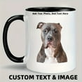thumbnail image 1 of 1pc 11oz Insulated Ceramic Custom Photo Coffee Mug - Reusable, Multipurpose, Personalized with Picture, Text, Name - Unique Gifts for Boyfriend, Girlfriend, Best Friend, Christmas, Anniversary, 1 of 7