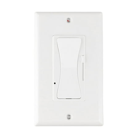 1pc 125V LED 150W Single Pole 3-Way Dimmer Light Switch for LED Incandescent