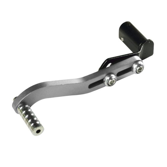 1pc 12mm Motorcycle Kick Start Starter Lever Pedal CNC Aluminum Red/Silver