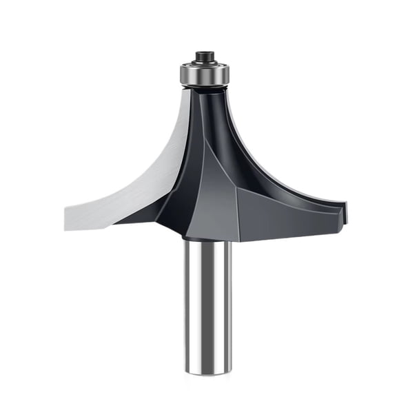 1pc 12mm Shank Corner Round Over Router Bit With Bearing Tungsten Carbide Milling Cutter Woodworking Tools ,Great Multi-Purpose Application