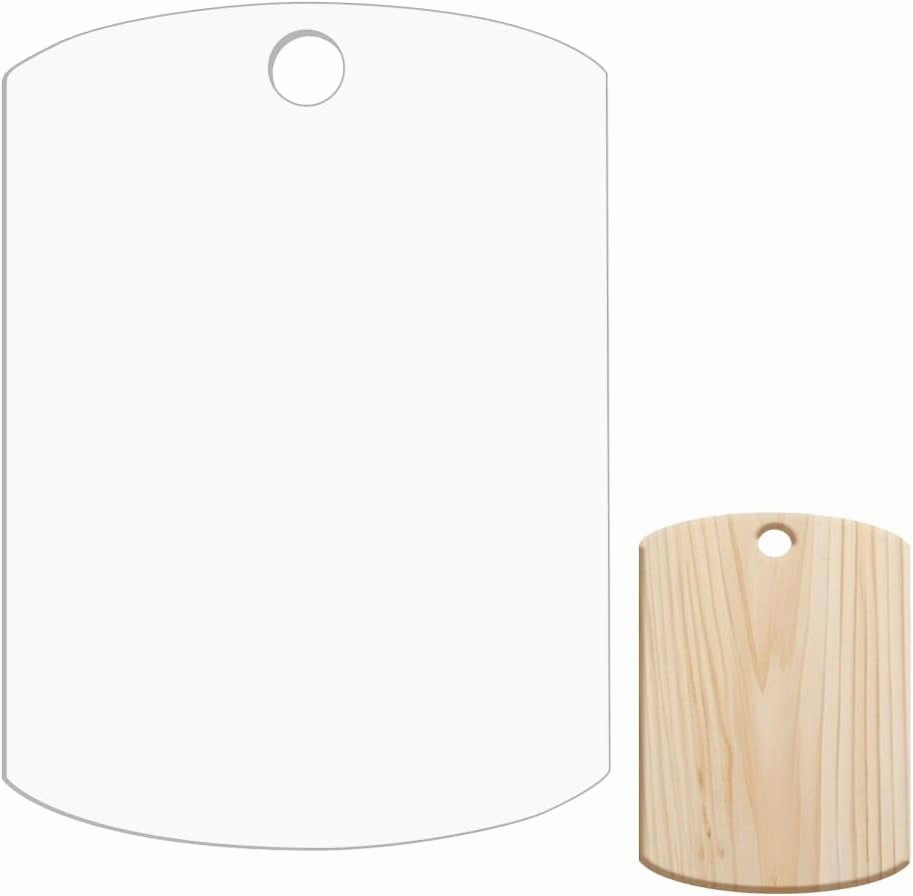 1pc 12x8Inch Acrylic Charcuterie Board Template Cutting Board Template