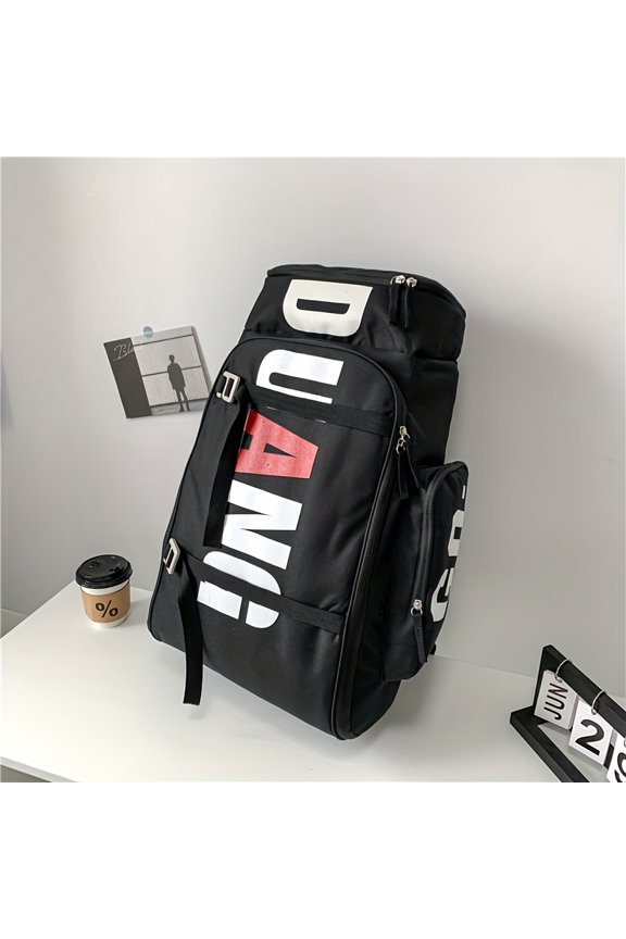 1pc 13.21gal Men's backpacks, Women's backpack Ski backpack Large - Capacity Outdoor Travel Bag, Multi - functional Camping & Trekking Pack, Durable Sports Rucksack for Men Women, Ideal for Mountain