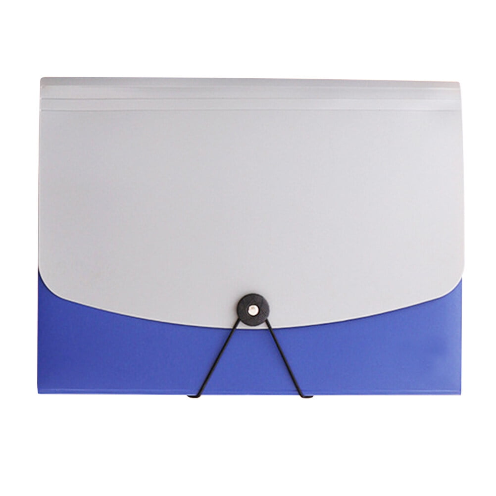 1pc 13 Pockets Expanding File Folders Buckle A4 Accordion File