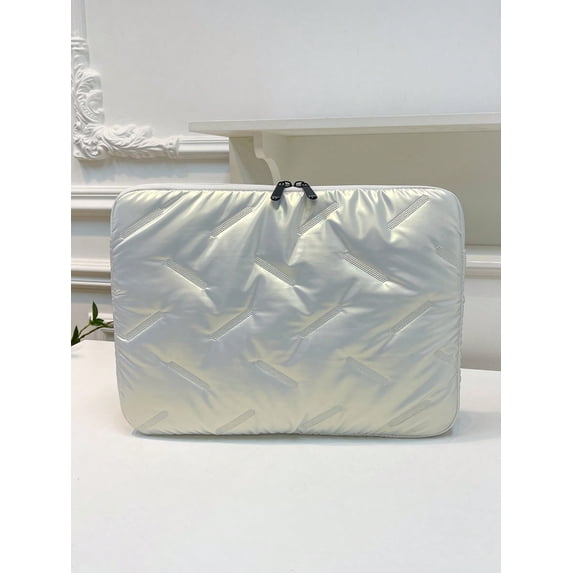 1pc 14-Inch Business Briefcase With Inner Compartment, Ultralight And Thin Handheld Clutch Bag, Punk Y2k Laptop Bag For Women