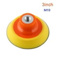 thumbnail image 1 of 1pc 2"/3"/4"/5"/6"/7" Backer Plate Backing Polishing Pad For Car Auto Buffing, 1 of 5