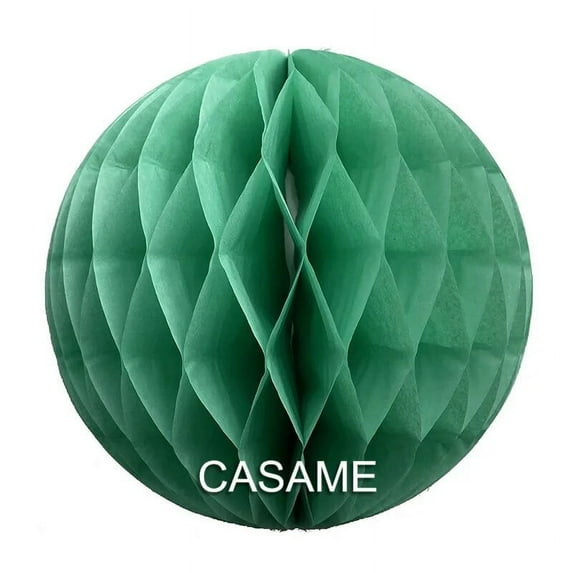 1pc 2'' 4'' 6'' honeycomb ball paper flower lantern ball wedding party kids birthday party xmas decoration baby show supplies Cool mint 8 inch