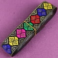 thumbnail image 1 of 1pc 2 Yards 3.3cm Geometric Pattern Jacquard Ribbon, Ethnic Lace Trim Embroidered Woven Webbing Tape For Clothing Sewing Decoration, 1 of 22